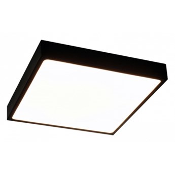 LM P 505 BK IP44 PLAFON CZARNY LAMPA SUFITOWA NATYNKOWA 22CM LED 30W 3000K 2600lm=200W HERMETYCZNY
