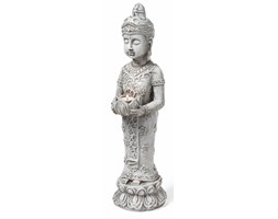 Figura dekoracyjna Budda z miejscem na świecę