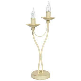 RÓŻA PROWANSALSKA lampka stojąca 2 x 40W E14 klasyczna świecznikowa dekoracyjna ALDEX 397B9/M
