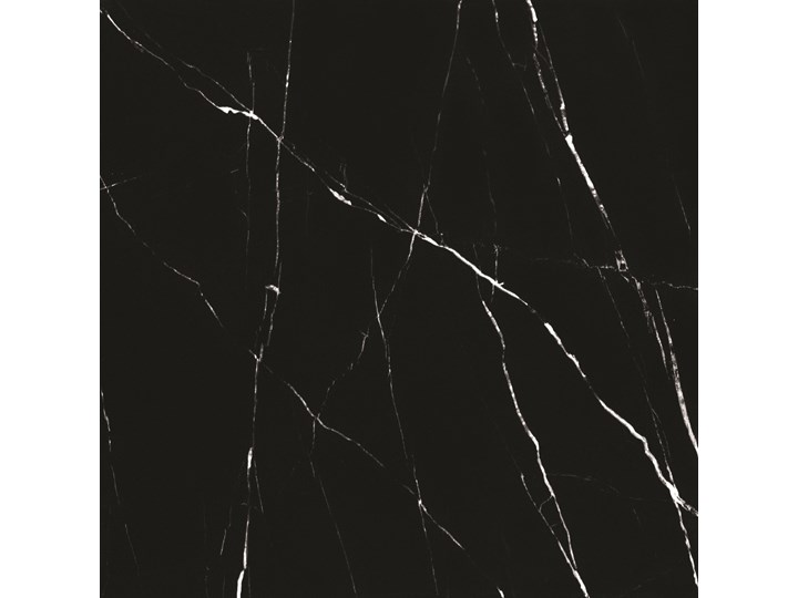 Ceramstic Gres Szkliwiony Polerowany Malivi Black 60 Cm X 60 Cm
