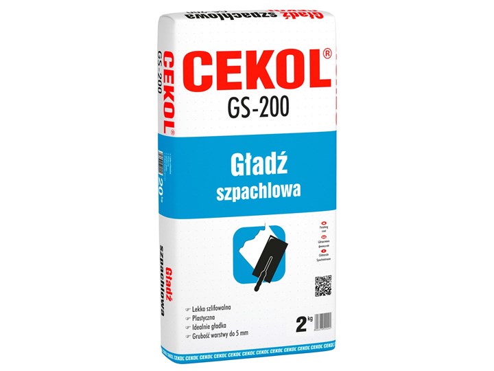 Cekol Gładź Szpachlowa Gs 200 2 Kg Gipsy I Gładzie Zdjęcia