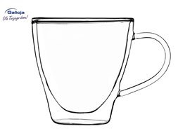 Szklanka Z Uchem Duo 250ml 2szt Szklanki Zdjęcia Pomysły