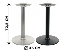 Podstawa stolika NY-B006, 2 kolory, śr. Podstawy fi 46 cm (stelaż stolika, stołu)
