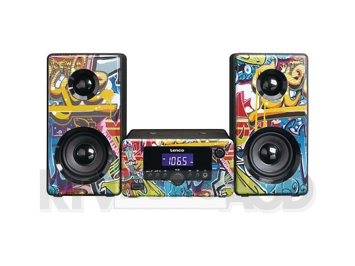 Lenco MC-020 (tags grafitti)