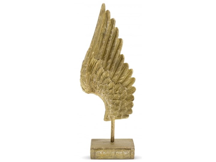 FIGURKA ZŁOTE SKRZYDŁO NA KSIĄŻCE ”ANGEL L ”40 x 14 x 8,5 CM