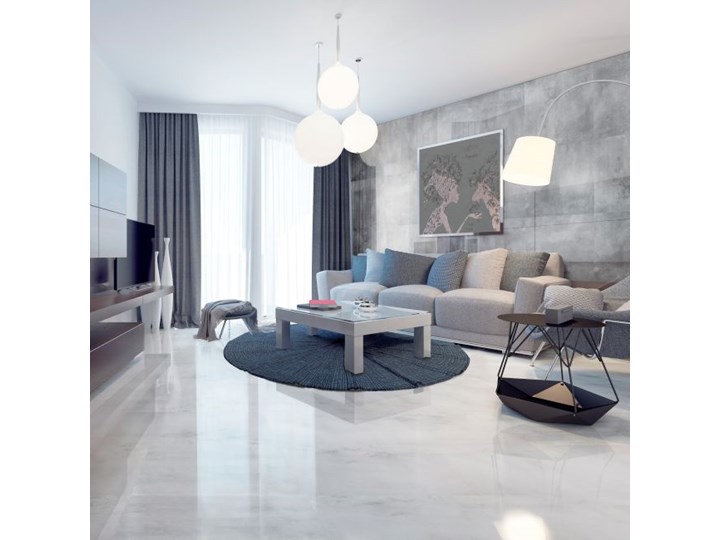 Gres Szkliwiony Polerowany Lexington Ceramstic 60 X 60 Cm Dark 1 44