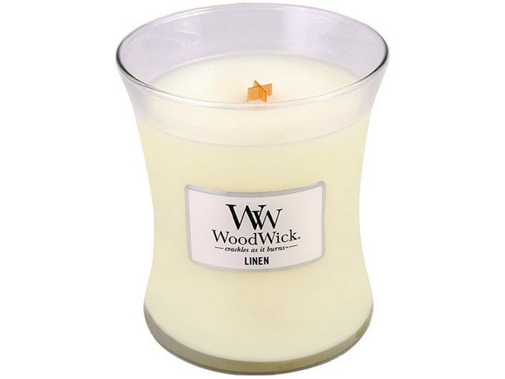 Świeca Core WoodWick Linen średnia