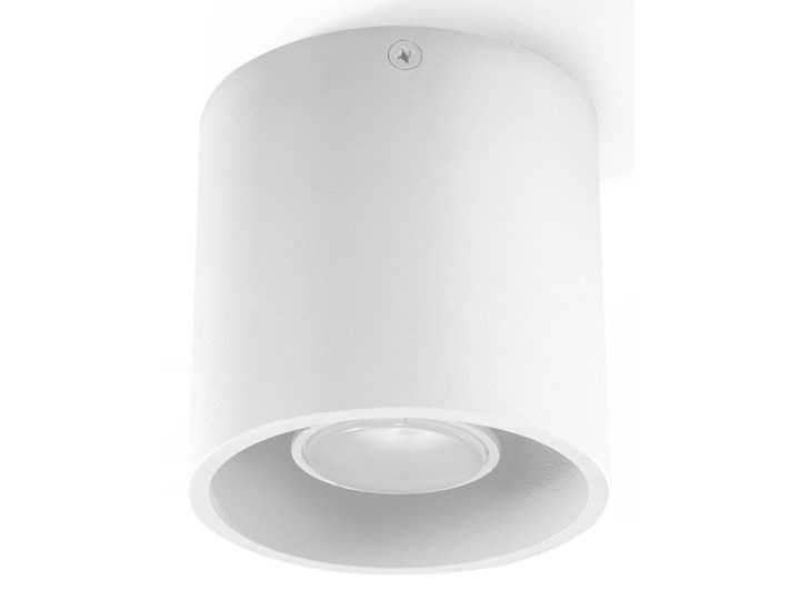 Biała lampa sufitowa Nice Lamps Roda Kolor Biały Okrągłe Oprawa halogenowa Oprawa stropowa Kategoria Oprawy oświetleniowe