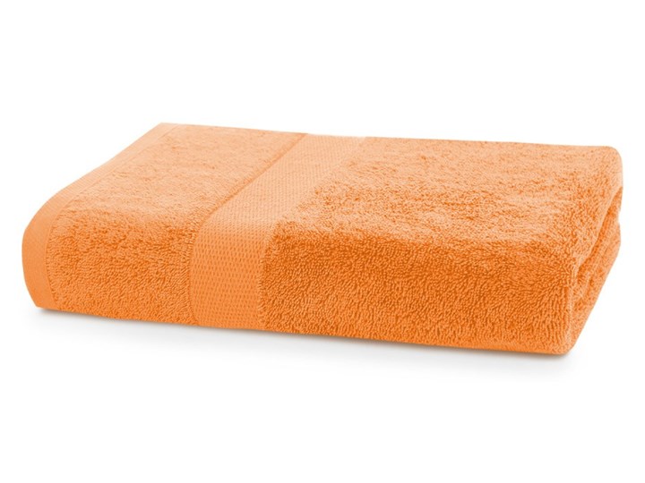 Pomarańczowy ręcznik kąpielowy DecoKing Marina, 70x140 cm Bawełna Komplet ręczników Kategoria Ręczniki