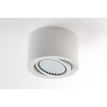 PP Design P 220 WH PLAFON NOWOCZESNA LAMPA SUFITOWA OPRAWA NATYNKOWA 16 CM ALUMINIUM BIAŁY ES111 LED