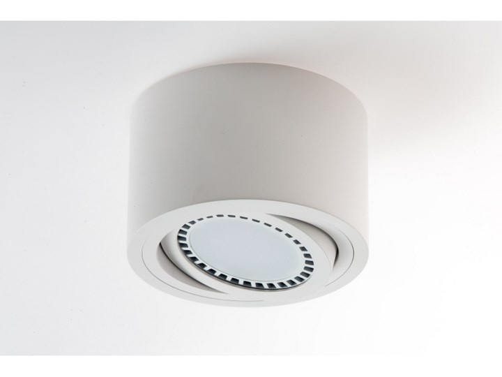 PP Design P 220 WH PLAFON NOWOCZESNA LAMPA SUFITOWA OPRAWA NATYNKOWA 16 CM ALUMINIUM BIAŁY ES111 LED