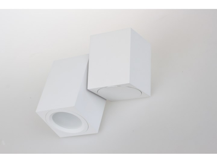PP P 1328/1 WH REFLEKTOR NOWOCZESNA LAMPA SUFITOWA OPRAWA NATYNKOWA ALUMINIUM BIAŁY PAR16 GU10 LED Kwadratowe Oprawa stropowa Oprawa led Kategoria Oprawy oświetleniowe