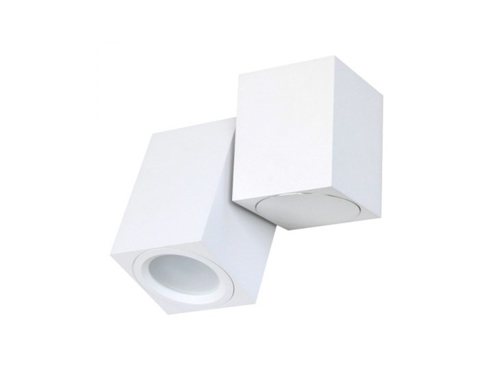 PP P 1328/1 WH REFLEKTOR NOWOCZESNA LAMPA SUFITOWA OPRAWA NATYNKOWA ALUMINIUM BIAŁY PAR16 GU10 LED Oprawa stropowa Oprawa led Kwadratowe Kategoria Oprawy oświetleniowe