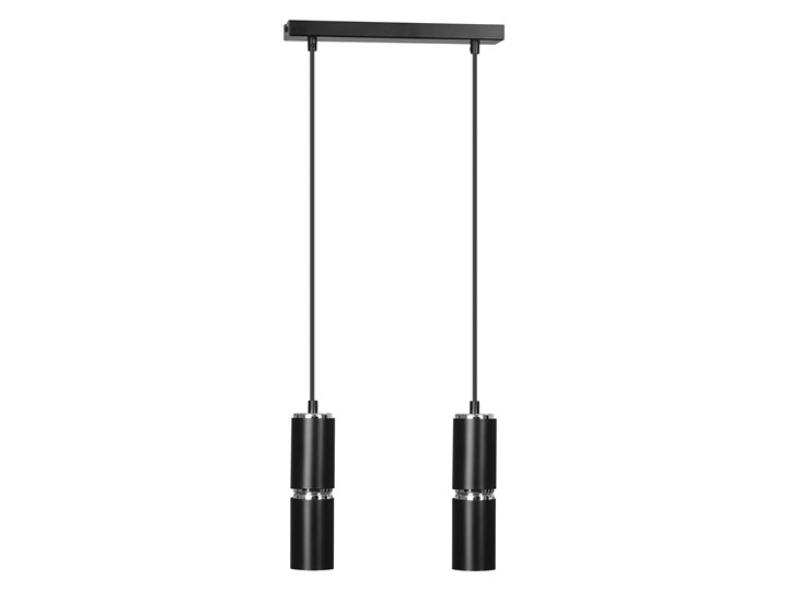 MODESTO 2 BLACK 168/2 nowoczesna lampa czarne tuby chrom dodatki LED Lampa LED Metal Kategoria Lampy wiszące
