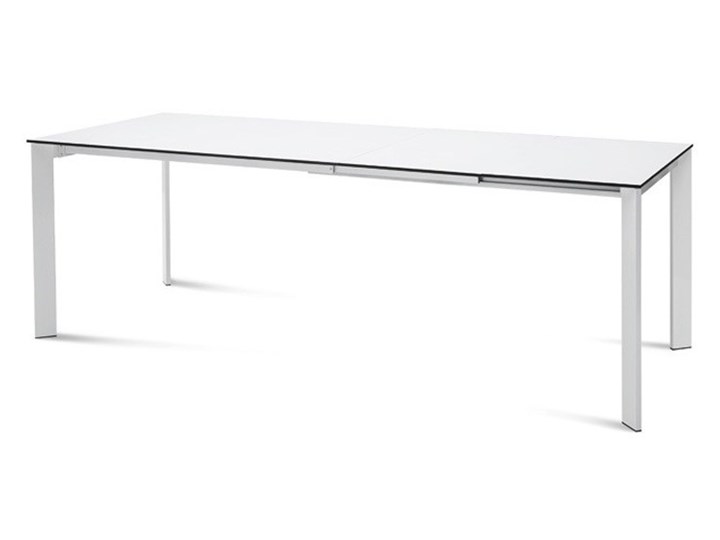 PIĘKNY STÓŁ UNIVERSE DO JADALNI Z BLATEM SZKLANYM LUB CERAMICZNYM LUB POKRYTY LAMINATEM Wysokość 75 cm Szerokość 90 cm Ceramika Długość 130 cm Płyta MDF Metal Stal Szkło Drewno Kategoria Stoły kuchenne