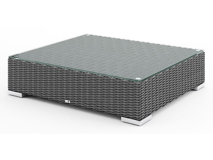 Meble ogrodowe MILANO II royal szare Stal Stoły z krzesłami Zestawy wypoczynkowe Aluminium Rattan Tworzywo sztuczne Zestawy kawowe Zawartość zestawu Sofa Technorattan Drewno Zestawy modułowe Zawartość zestawu Stolik