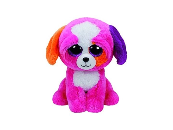 Maskotka TY INC Beanie Boos Precious - Różowy pies 24 cm 37073 Pieski wilki i liski Kategoria Maskotki i pluszaki