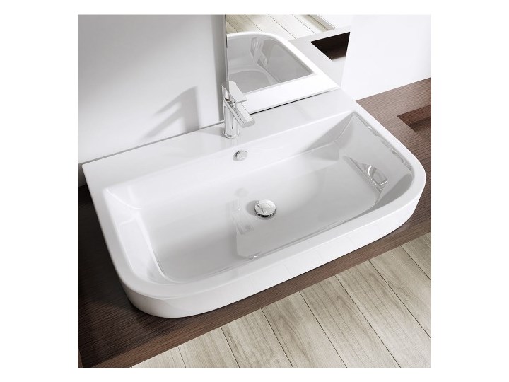 Umywalka Ceramiczna Nablatowa Lng5021 80cm Umywalki Zdjęcia