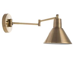 Industrialna LAMPA ścienna COPENHAGEN 21-41210 Candellux regulowana OPRAWA metalowa KINKIET na wysięgniku patyna