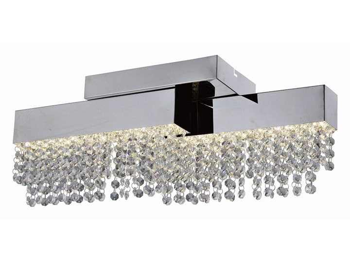 Ekskluzywny Plafon CRYSTAL 16W Kryształowa Lampa ze Zmianą Natężenia Światła Led Oświetlenie Auhilon