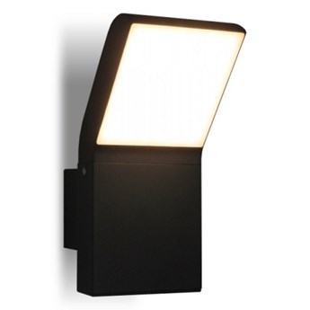 PP K 1504 IP54 KINKIET ZEWNĘTRZNY OGRODOWY LAMPA ŚCIENNA ALUMINIUM GRAFITOWY HERMETYCZNY RAL7016 LED