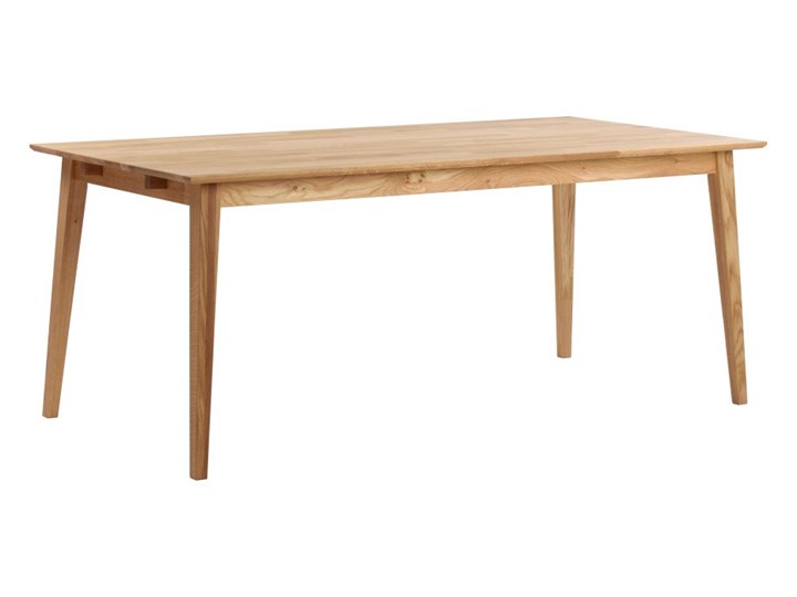 Naturalny stół z drewna dębowego Rowico Mimi, 180 x 90 cm Kategoria Stoły kuchenne Drewno Długość 180 cm Kolor Brązowy