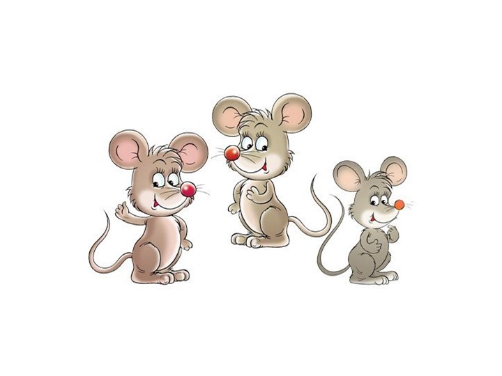 TatuaÅ¼ na ÅcianÄ No. 73 myszy zestaw zwierzÄta gryzoni mysz dla dzieci  Comic zwierzÄt, 35x60 cm - Naklejki - Homebook