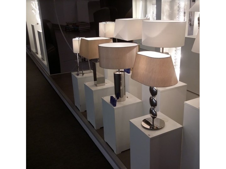 Lampa stołowa PRAG prostokątna srebrna 96246 Villeroy&Boch 96246 Lampa nocna Wysokość 53 cm Kategoria Lampy stołowe