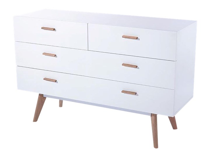 SELSEY Komoda Rivano Głębokość 35 cm Z szufladami Drewno Styl Skandynawski