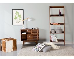 Regał brązowy MOBILE TRIO Płyta MDF Płyta MDF Drewno Płyta MDF Drewno Drewno