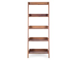 Regał brązowy MOBILE TRIO Płyta MDF Płyta MDF Drewno Płyta MDF Drewno Drewno