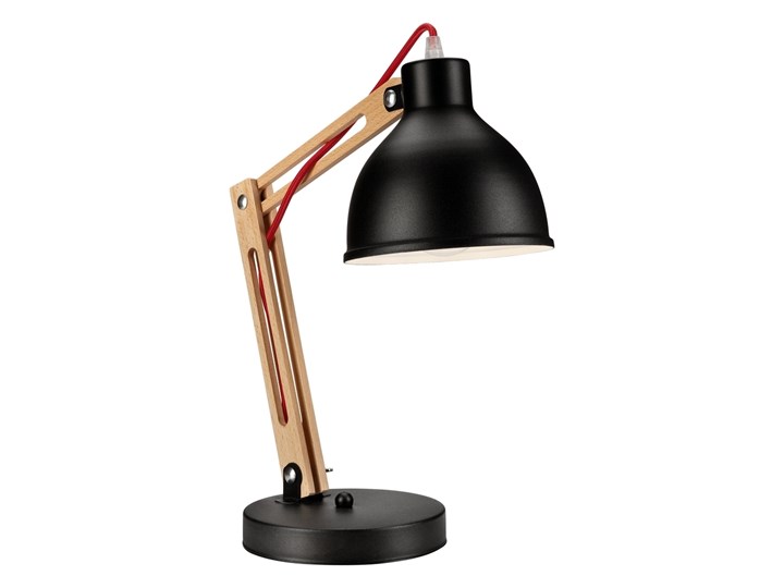 Lampa stołowa MARCELLO 1xE27/60W/230V Lampa regulowana Kategoria Lampy biurowe Kolor Czarny