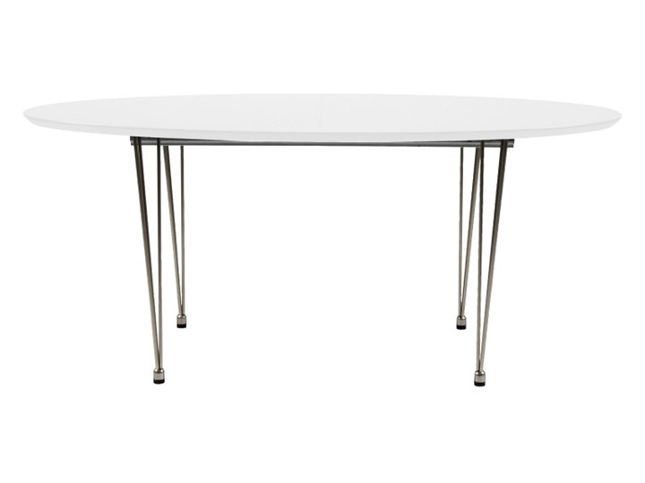 Stół 74x270x100 cm Actona Belina czarno-biały kod: 5705994888232 Metal Płyta MDF Wysokość 74 cm Długość 270 cm Szerokość 56 cm Rozkładanie Rozkładane Wysokość 87 cm Kolor Czarny