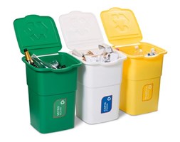 Kosz do segregacji odpadów Eco 3 Master 50 l, 3 szt. Kosze Sortownik