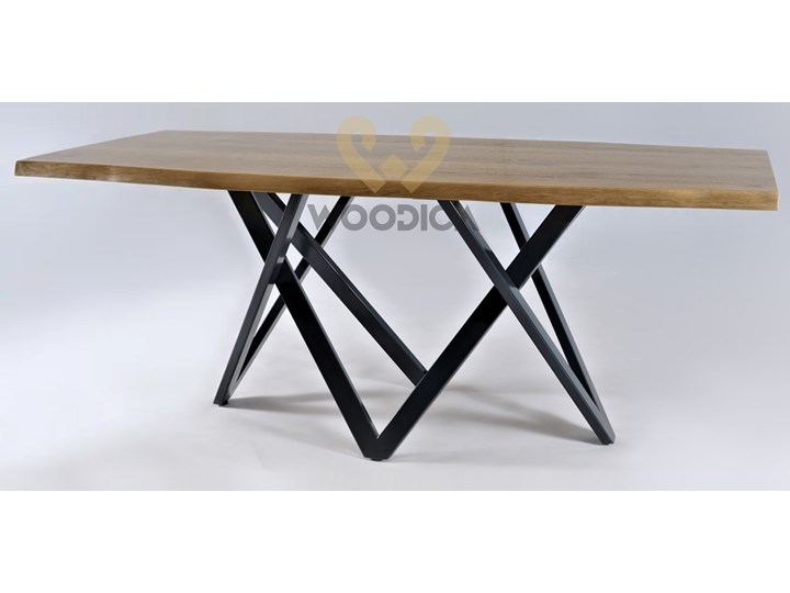 Stół Dębowy Na Metalowych Nogach Werona 230x75x100 Stoły Kuchenne