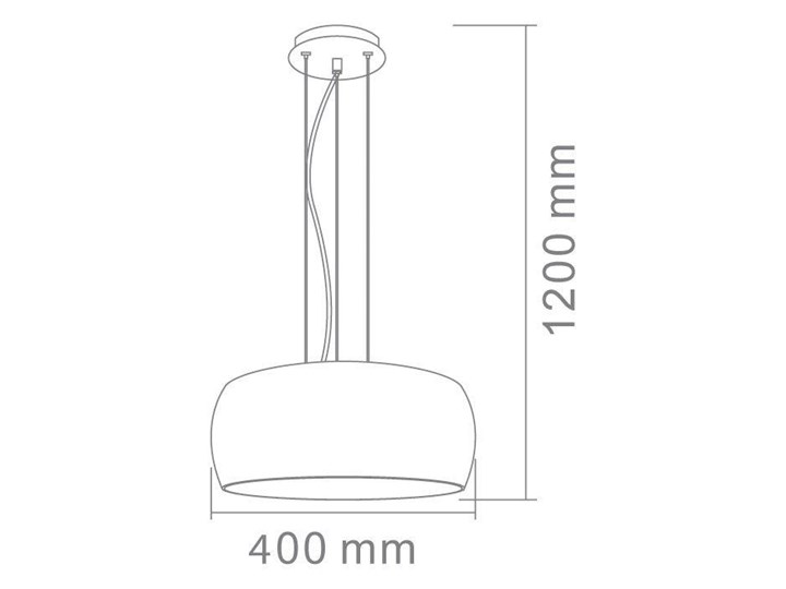 Lampa wisząca LEXUS 400 S BIANCO Orlicki Design LEXUS 400
