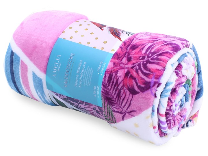 AmeliaHome - Koc Cuddle - Kaleidoscope - Multikolor