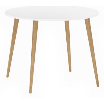 Okrągły stół Oslo 100x100 w stylu skandynawskim