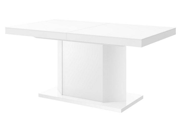 Rozkładany stół w wysokim połysku Amigo biały Pomieszczenie Stoły do salonu