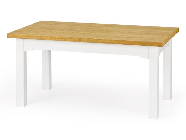 Duży rozkładany stół Leonardo Długość 250 cm Długość 160 cm Długość 90 cm Szerokość 90 cm Płyta MDF Długość 150 cm Drewno Pomieszczenie Stoły do jadalni