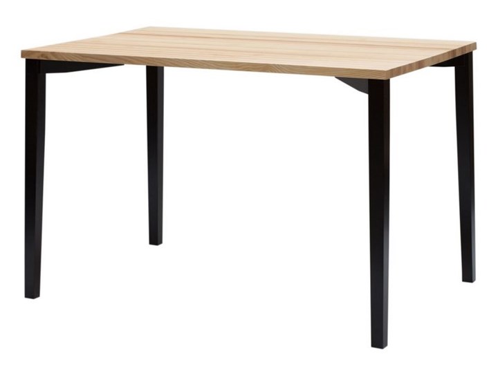 Stół z jesionowym blatem i kwadratowymi nogami Triventi Rozkładanie Długość 80 cm  Szerokość 80 cm Wysokość 80 cm Drewno Kategoria Stoły kuchenne