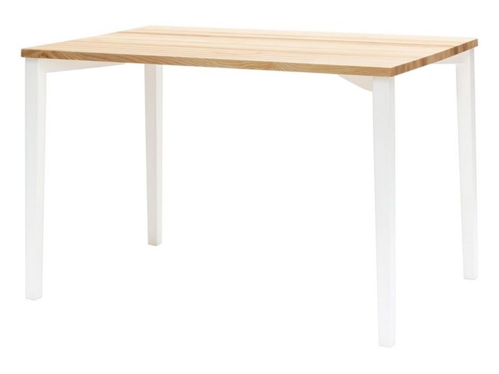 Stół z jesionowym blatem i kwadratowymi nogami Triventi Drewno Szerokość 80 cm Długość 80 cm  Wysokość 80 cm Rozkładanie