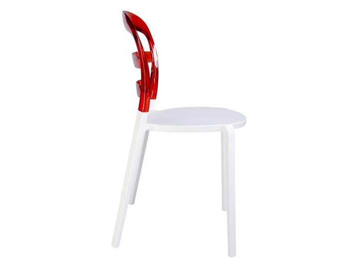 Krzesło do jadalni z tworzywa Carmen Tradycyjne Głębokość 50 cm Styl Nowoczesny Wysokość 85 cm Szerokość 42 cm Kategoria Krzesła kuchenne