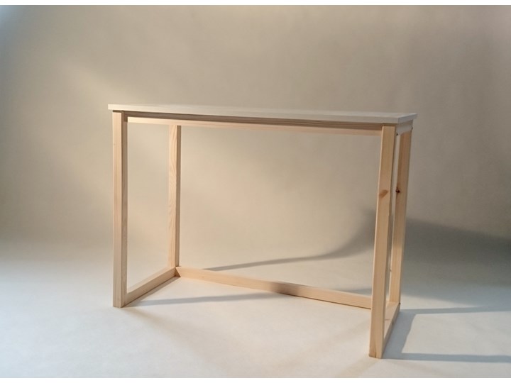 Nowoczesne biurko DES3 w stylu skandynawskim Głębokość 66 cm Sosna Drewno Szerokość 100 cm Kategoria Biurka
