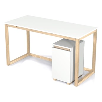 Nowoczesne biurko DES3 w stylu skandynawskim