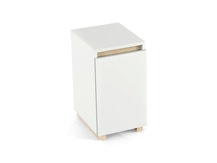 Nowoczesne biurko DES3 w stylu skandynawskim Głębokość 66 cm Sosna Drewno Szerokość 100 cm Styl Nowoczesny