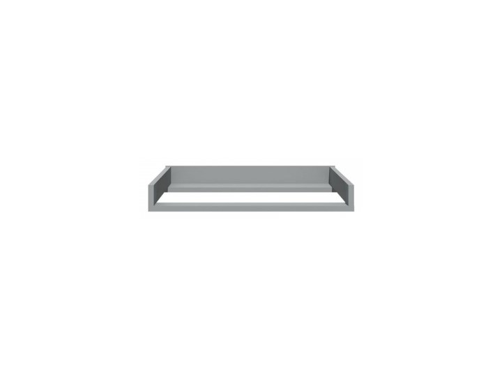 Komoda dziecięca z 3 szufladami Lotta Grey Wysokość 92 cm Z przewijakiem Głębokość 50 cm Szerokość 107 cm Wysokość 70 cm Szerokość 110 cm Płyta MDF Kategoria Komody