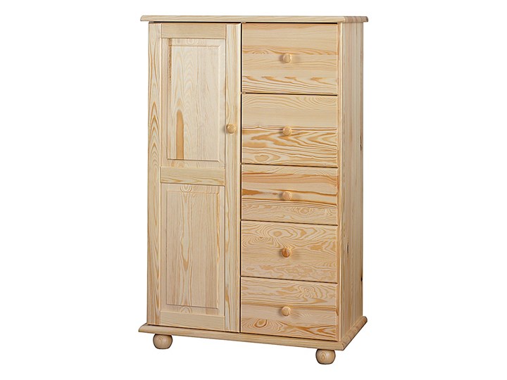 Bieliźniarka Drewniana mała Classic Szerokość 79 cm Drewno Głębokość 45 cm Głębokość 40 cm Wysokość 122 cm Kategoria Szafy do garderoby