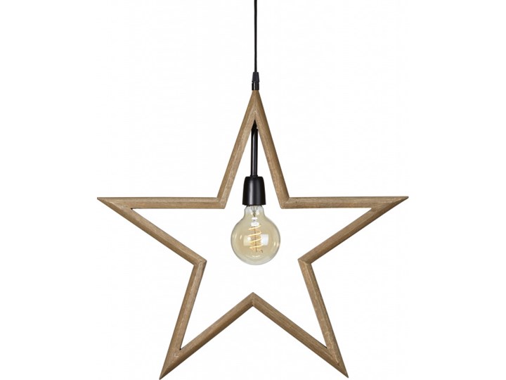 Wisząca lampa gwiazda 59 cm z żarówką - PR Home