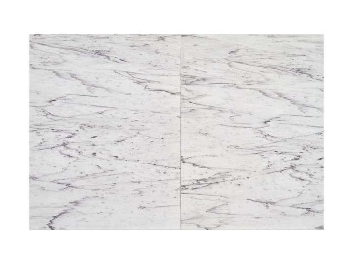 Stół rozkładany z blatem imitującym marmur Dallas Metal Płyta MDF Długość 220 cm Szerokość 90 cm Płyta MDF Długość 160 cm Metal Rozkładanie Rozkładane